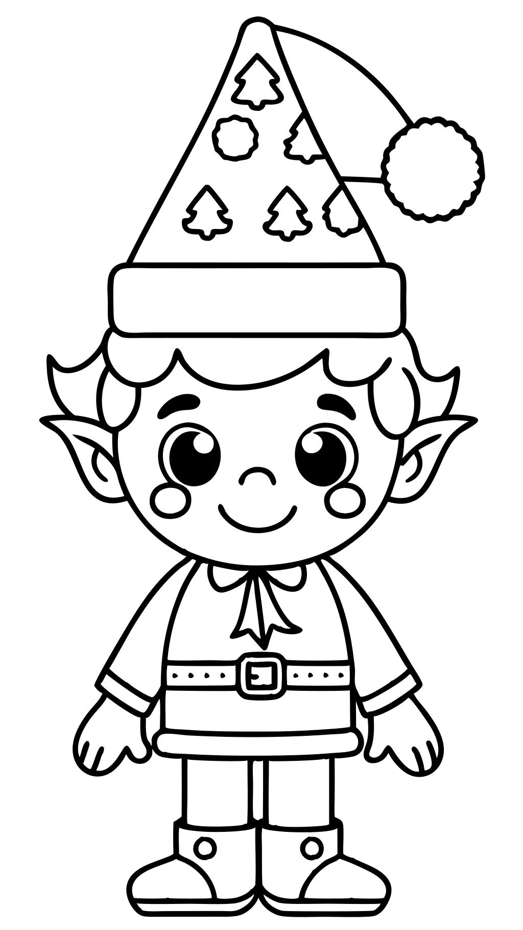 printable elf on the shelf coloring pages